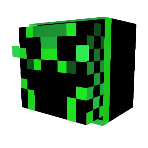 DoggoMan2010 Minecraft avatar head, 3D render