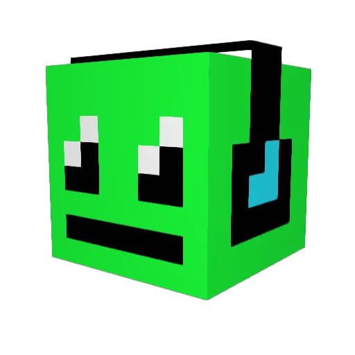 Dogguy1 Minecraft avatar head, 3D render