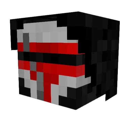Doggydude49 Minecraft avatar head, 3D render
