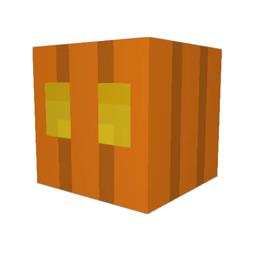 DogmanHC Minecraft avatar head, 3D render