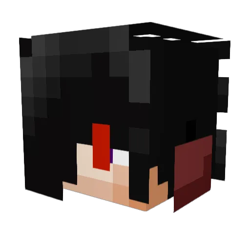 DogsHawk2 Minecraft avatar head, 3D render
