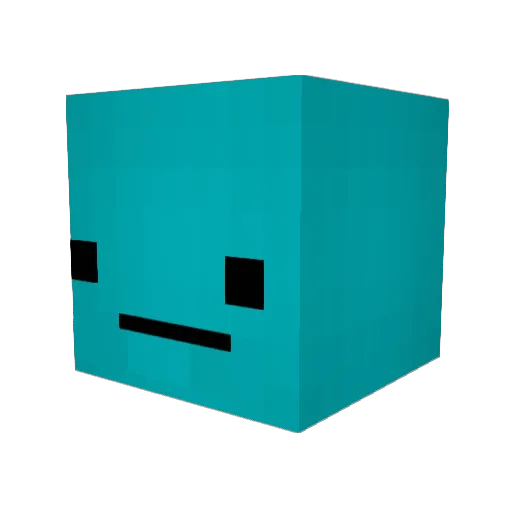 Dogwater2015 Minecraft avatar head, 3D render