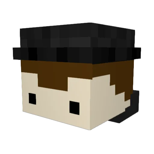 Doh_Boi Minecraft avatar head, 3D render