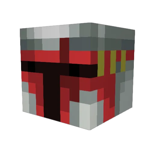 DohnnyMan88 Minecraft avatar head, 3D render