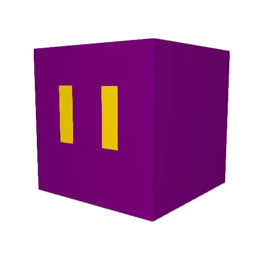 DoitMax Minecraft avatar head, 3D render