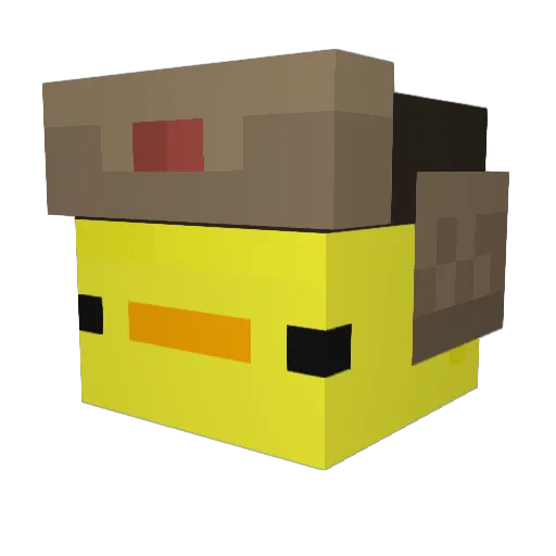 Dojagames_Jonx Minecraft avatar head, 3D render