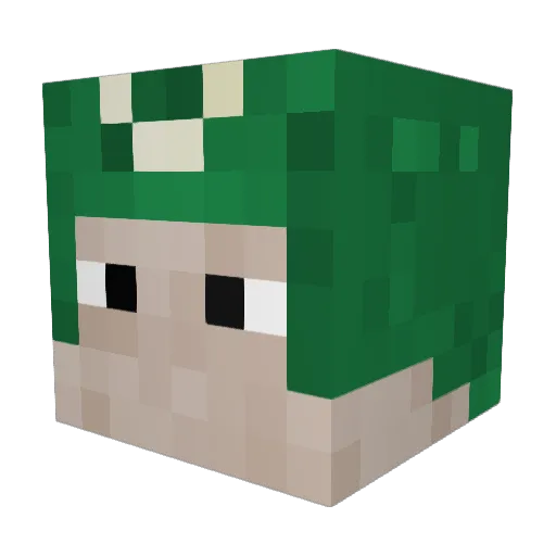 Dokkaebis_Dad Minecraft avatar head, 3D render