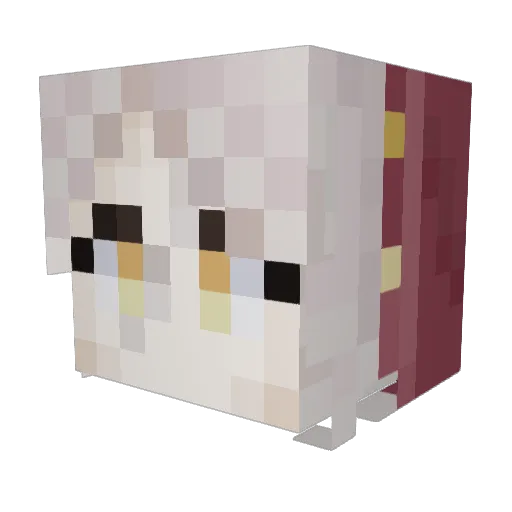 DoktorMacDerp Minecraft avatar head, 3D render