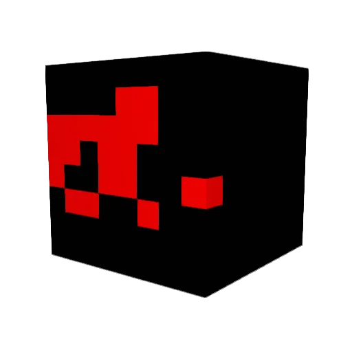DoktorekPC Minecraft avatar head, 3D render