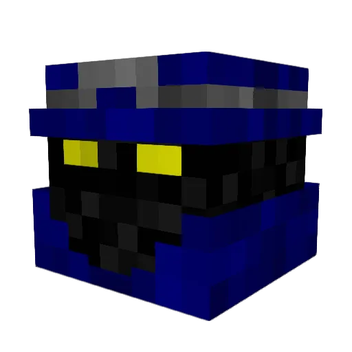 Dokukaiser1992 Minecraft avatar head, 3D render