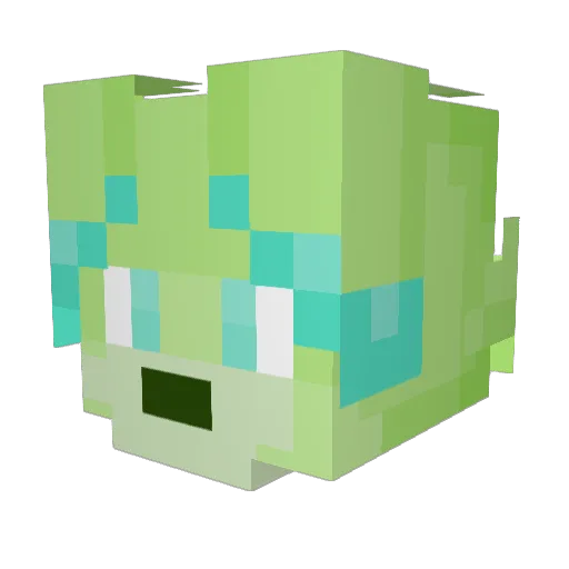 Doli_UwU Minecraft avatar head, 3D render