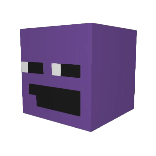 DollarGeneral720 Minecraft avatar head, 3D render