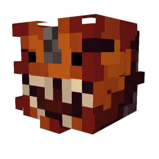 DollarSignAns Minecraft avatar head, 3D render
