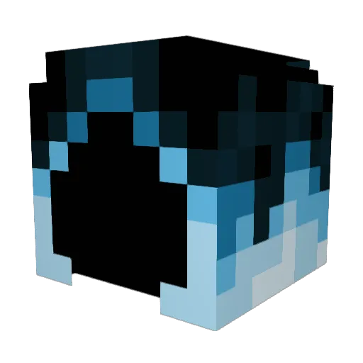 DolphinPlayz395 Minecraft avatar head, 3D render