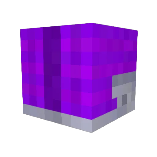 Dolvn Minecraft avatar head, 3D render