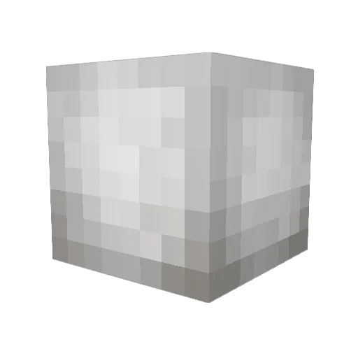 DomSant Minecraft avatar head, 3D render