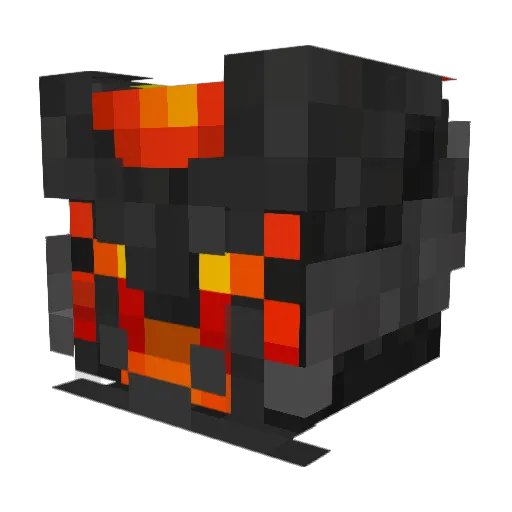 Domcax33 Minecraft avatar head, 3D render