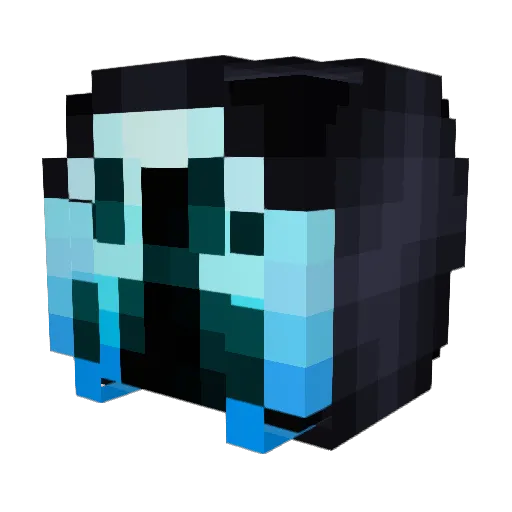 Dome7690 Minecraft avatar head, 3D render