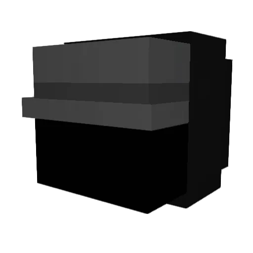 DomeBeat Minecraft avatar head, 3D render