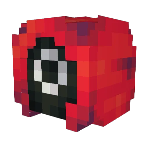Domecek06 Minecraft avatar head, 3D render