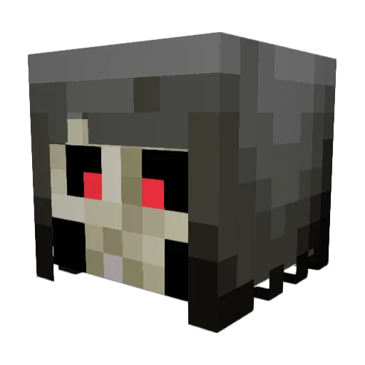 Domeneiksen Minecraft avatar head, 3D render