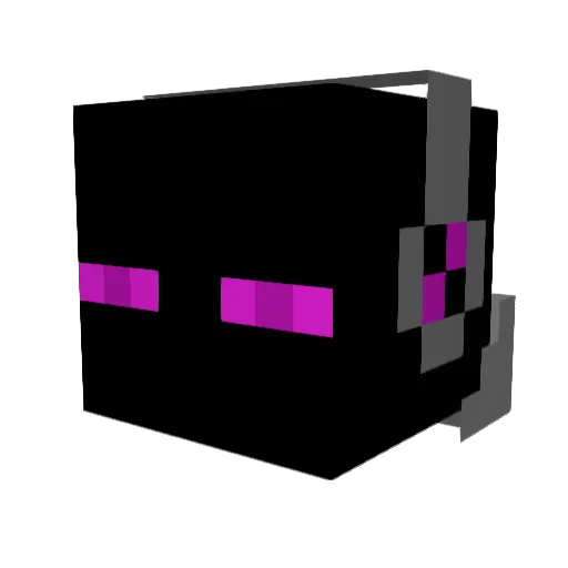 Dominator456 Minecraft avatar head, 3D render