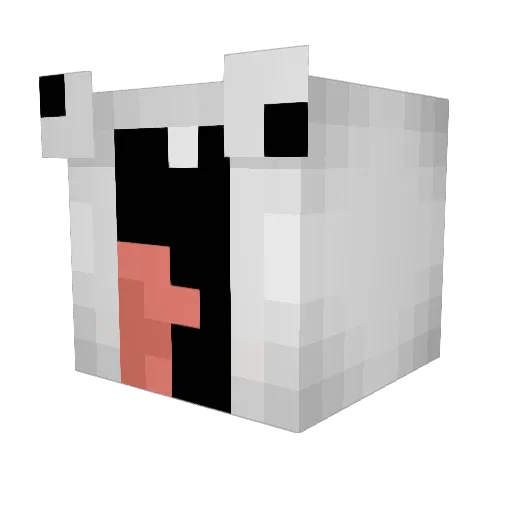 DominicJFirenze Minecraft avatar head, 3D render