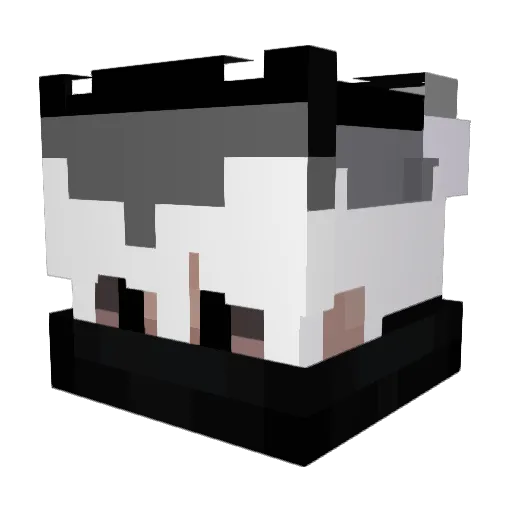 DominickLowes Minecraft avatar head, 3D render