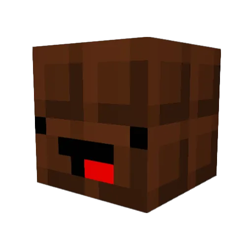 Dominicky99 Minecraft avatar head, 3D render