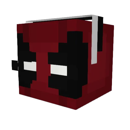 Dominik180 Minecraft avatar head, 3D render