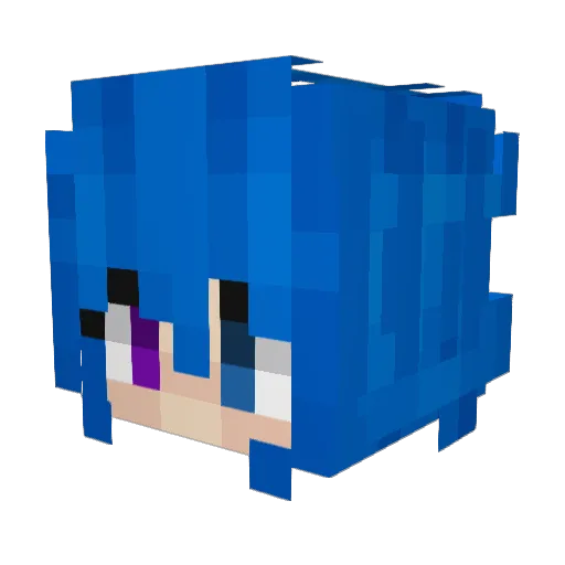 Dominik20074314 Minecraft avatar head, 3D render