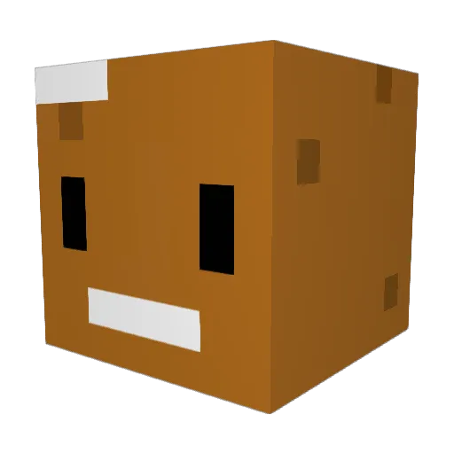 Dominik20100330 Minecraft avatar head, 3D render