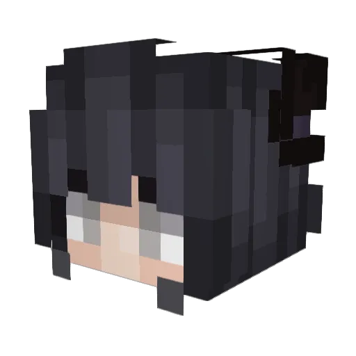 Dominik2777 Minecraft avatar head, 3D render