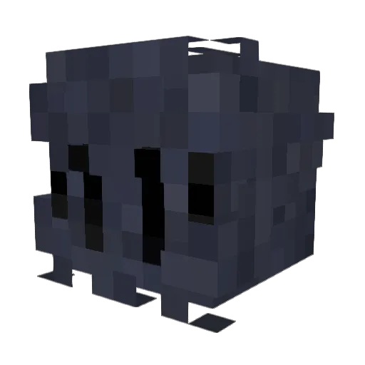 DominikD9 Minecraft avatar head, 3D render