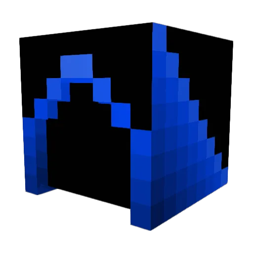 DominikM Minecraft avatar head, 3D render