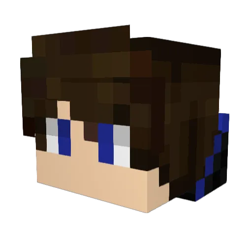 DominikMroz12 Minecraft avatar head, 3D render