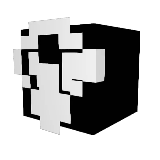 Dominis98 Minecraft avatar head, 3D render