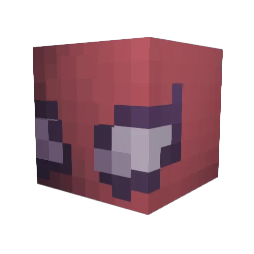 Dominkovic Minecraft avatar head, 3D render