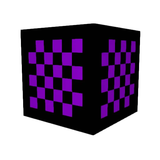 Domino1809 Minecraft avatar head, 3D render