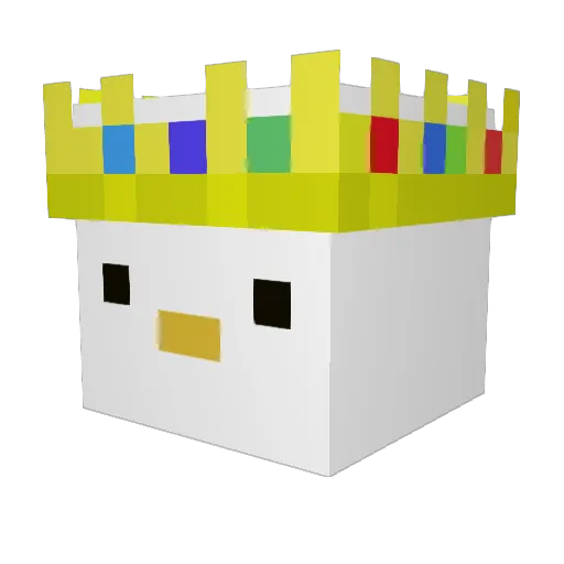 DominoKid123 Minecraft avatar head, 3D render