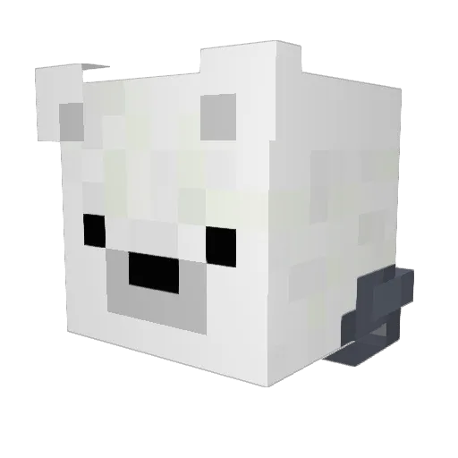 Dominos231 Minecraft avatar head, 3D render