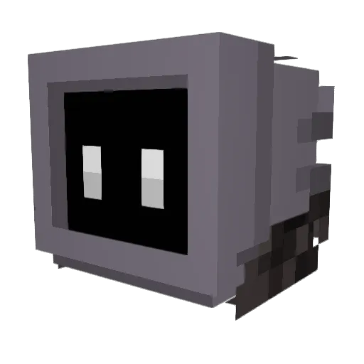 DominusInvictus Minecraft avatar head, 3D render
