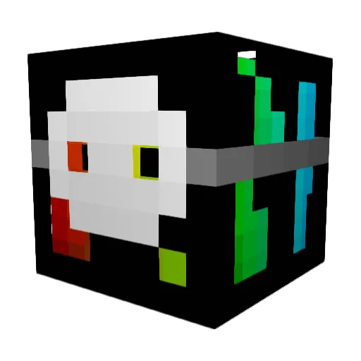Dominusek Minecraft avatar head, 3D render