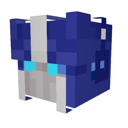 DomioderSo1 Minecraft avatar head, 3D render