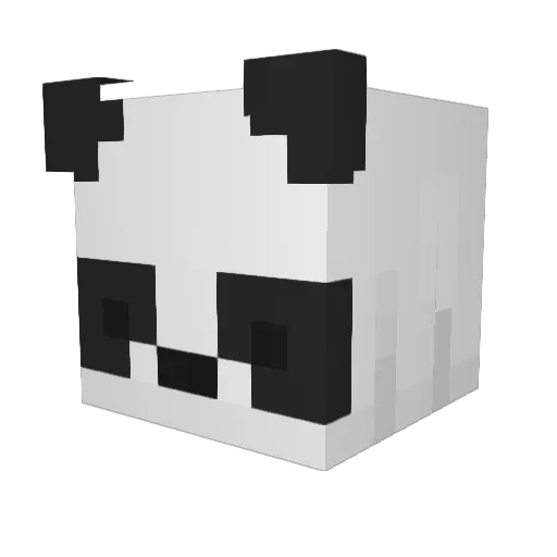 Domisnickers3 Minecraft avatar head, 3D render