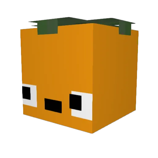 Domizzi Minecraft avatar head, 3D render