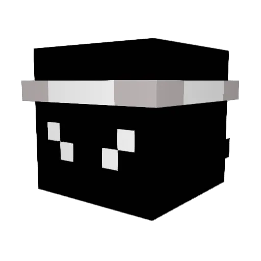 Domkar1 Minecraft avatar head, 3D render