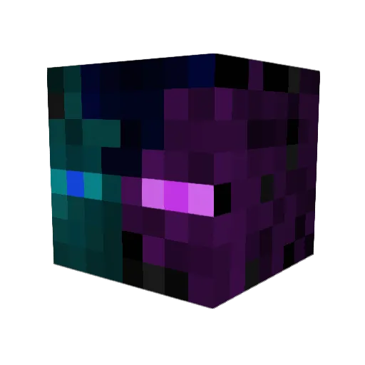 Domlightning99 Minecraft avatar head, 3D render