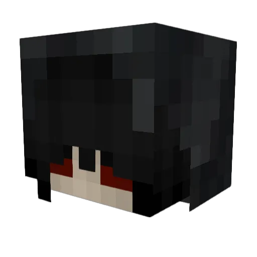 Domo37 Minecraft avatar head, 3D render