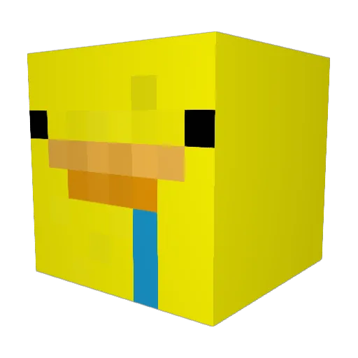 DonAlezz Minecraft avatar head, 3D render